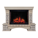 Каминокомплект Real Flame Country 33/33W WT с очагом Epsilon 33