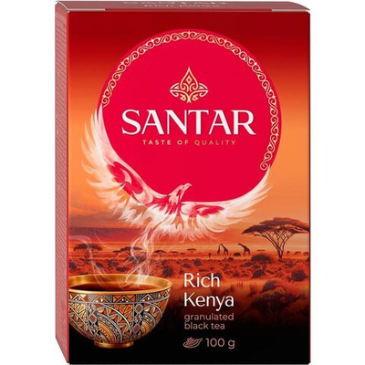 Чай весовой гранулированный Santar Rich Kenya 100 г