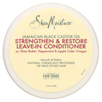 SheaMoisture, Ямайское черное касторовое масло, укрепляющий и восстанавливающий несмываемый кондиционер, 312 г (11 унций)