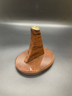 Истребитель из обсидиана в подарочной коробке