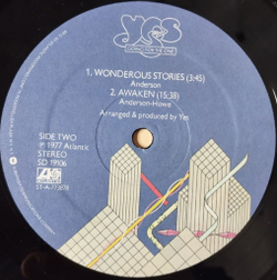 Винтажная виниловая пластинка LP Yes Going For The One (USA 1977)