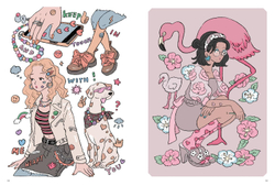 Chiyaki-no-Fakushonuriroku. Coloring Book