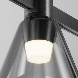 Трековый магнитный светодиодный светильник Maytoni Flarity   TR147-1-3W3K-B