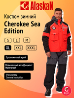Костюм зимний Alaskan Cherokee Sea Edition XXL красный/серый/черный