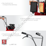 ЗУБР 3 л.с., бензиновый культиватор (МКТ-150)