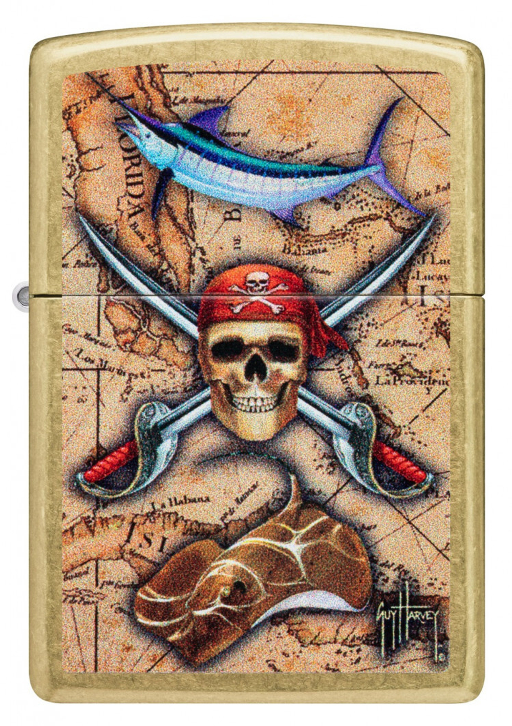 Зажигалка ZIPPO 48966 Guy Harvey