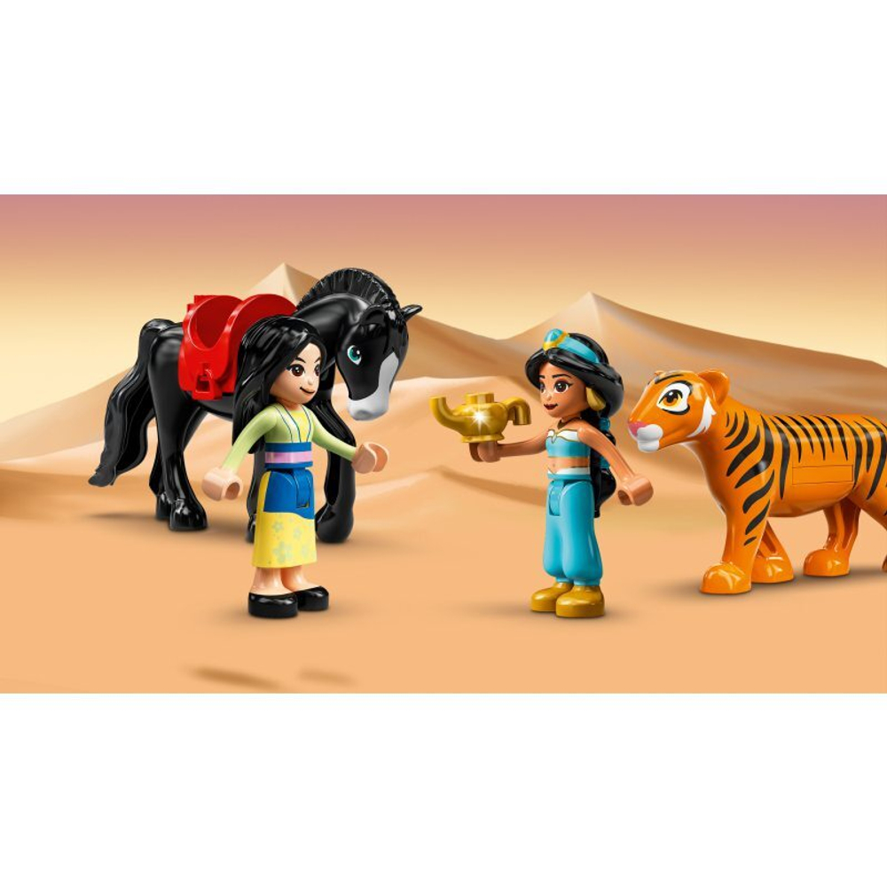 Конструктор LEGO Disney Princess - Приключения Жасмин и Мулан 43208