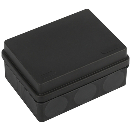 Распаячная коробка ЭРА KOR-150-110-70-11g-2MP-B двухкомпонентная HF стойкая к УФ 150х110х70мм черная прямой монтаж IP67