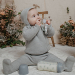 Клипса c лентой для пустышки Suavinex Poetry голубой