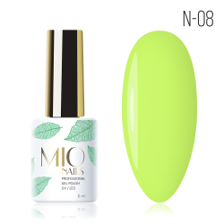 Гель-лак MIO NAILS. Коллекция «Neon» № 08, 8мл.