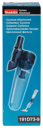 Насадка циклон для DCL281 Makita 191D73-9 400 мл сухого/ влажного мусора •