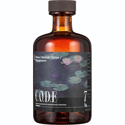 Кордиал «Личи / Белый Лотос / Кардамон» C.O.D.E;стекло;0,5л;D=7,H=18см