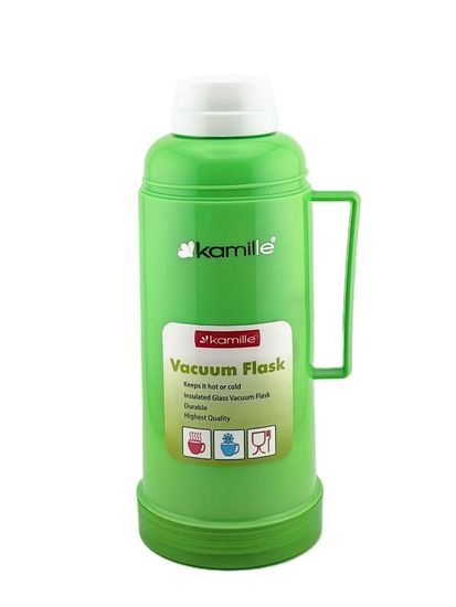 Термос 600 мл. со стеклянной колбой Kamille KM 2071 пластиковый корпус