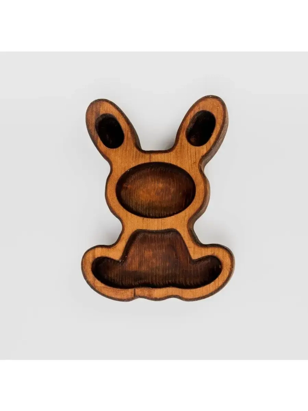 Менажница "Зайчик" из Сибирского кедра