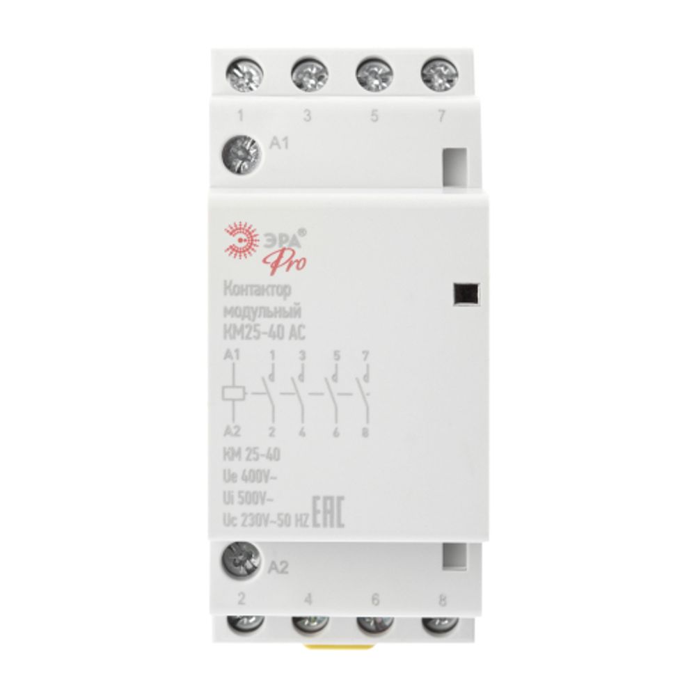 Контактор модульный ЭРА PRO NO-902-298 КМ20-40 AC