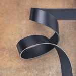 Ременная заготовка Vacchetta Kenya Nero (3,0+ мм), цв. Черный