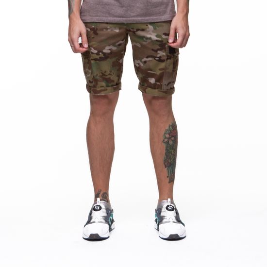 Шорты SKILLS Cargo Shorts Strap (Камуфляж (Street Camo 2)