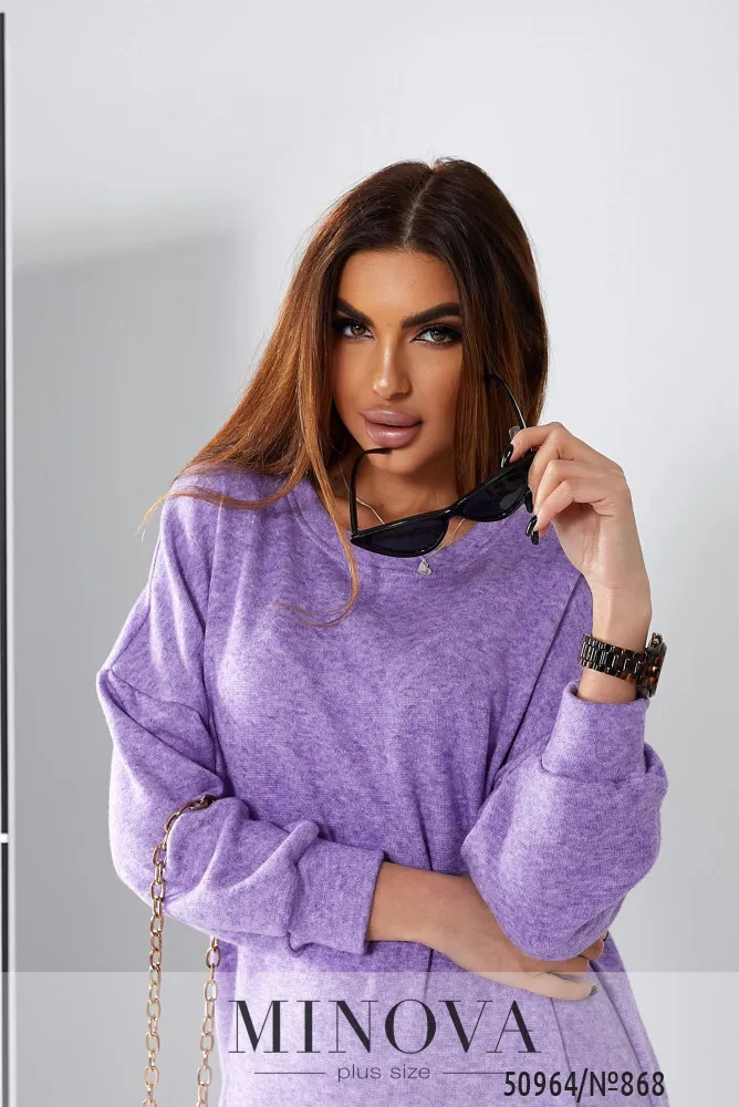Платье 868-сиреневый Minova