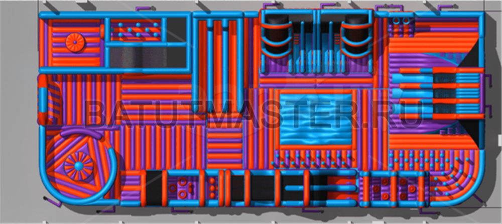 Надувной парк "Планета приключений"