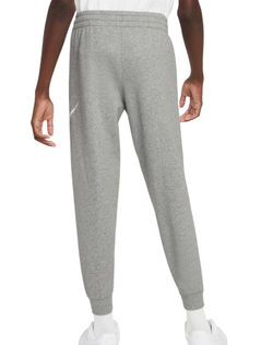 Штаны для мальчика теннисные Nike Kids Club Fleece Jogger - dark grey heather/base grey/white