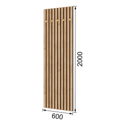 Вешалка Кано 600 КПВ-2, Венге, Дуб крафт золотой