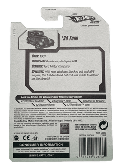 Hot Wheels Treasure Hunt '34 Ford (2009)