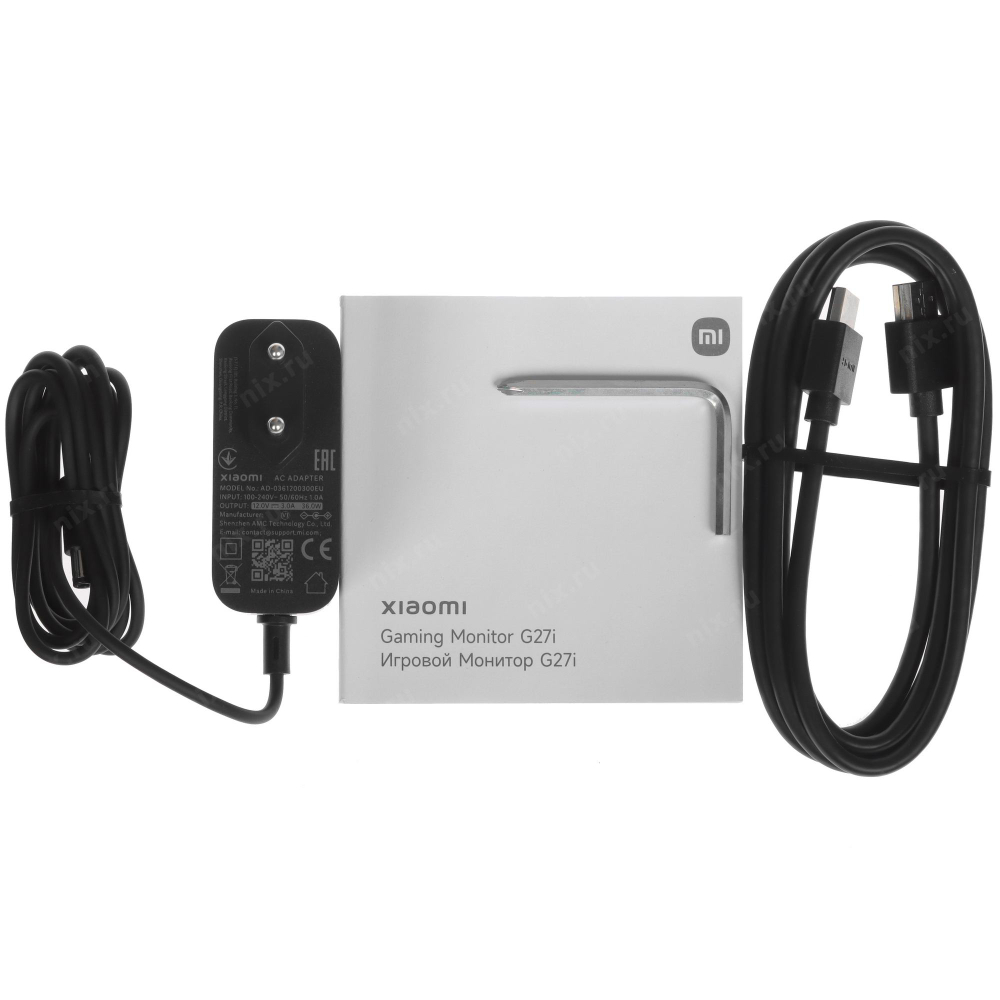 ЖК монитор 27"  Xiaomi Gaming Monitor G27i 2026 <ELA6370EU> (LCD, 1920x1080,  HDMI,  DP)