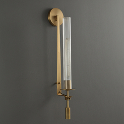 Настенный светильник 88043W brass