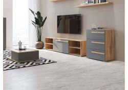 Комод Чернин дуб вотан / графит