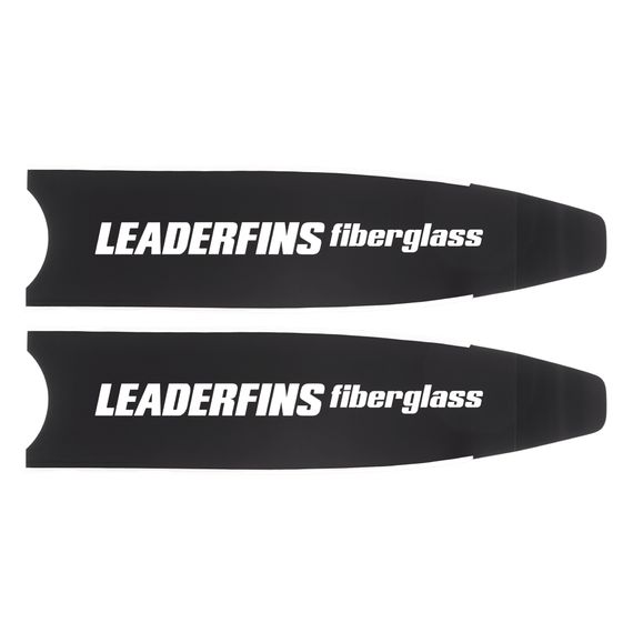Лопасти Leaderfins Abyss Pro стеклотекстолитовые с наклейкой 20° белая отбортовка