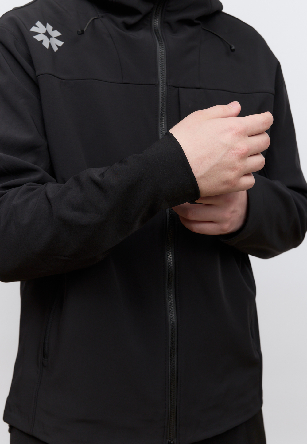 Куртка-софтшелл с капюшоном ARGYMAQ EXPLORER BLACK