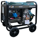 STEM Techno S5500DE генератор дизельный (5.5 кВт, электростартер, дисплей, подогрев) ГЕН018