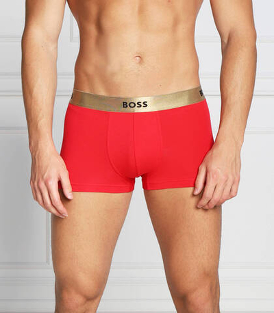 трусики-боксеры trunk celebration BOSS BLACK - красный(50483665)