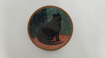 Коллекционная декоративная тарелка «Счастливый кот» (Lucky Cat) из серии «Warren Kimble Cat Collection»