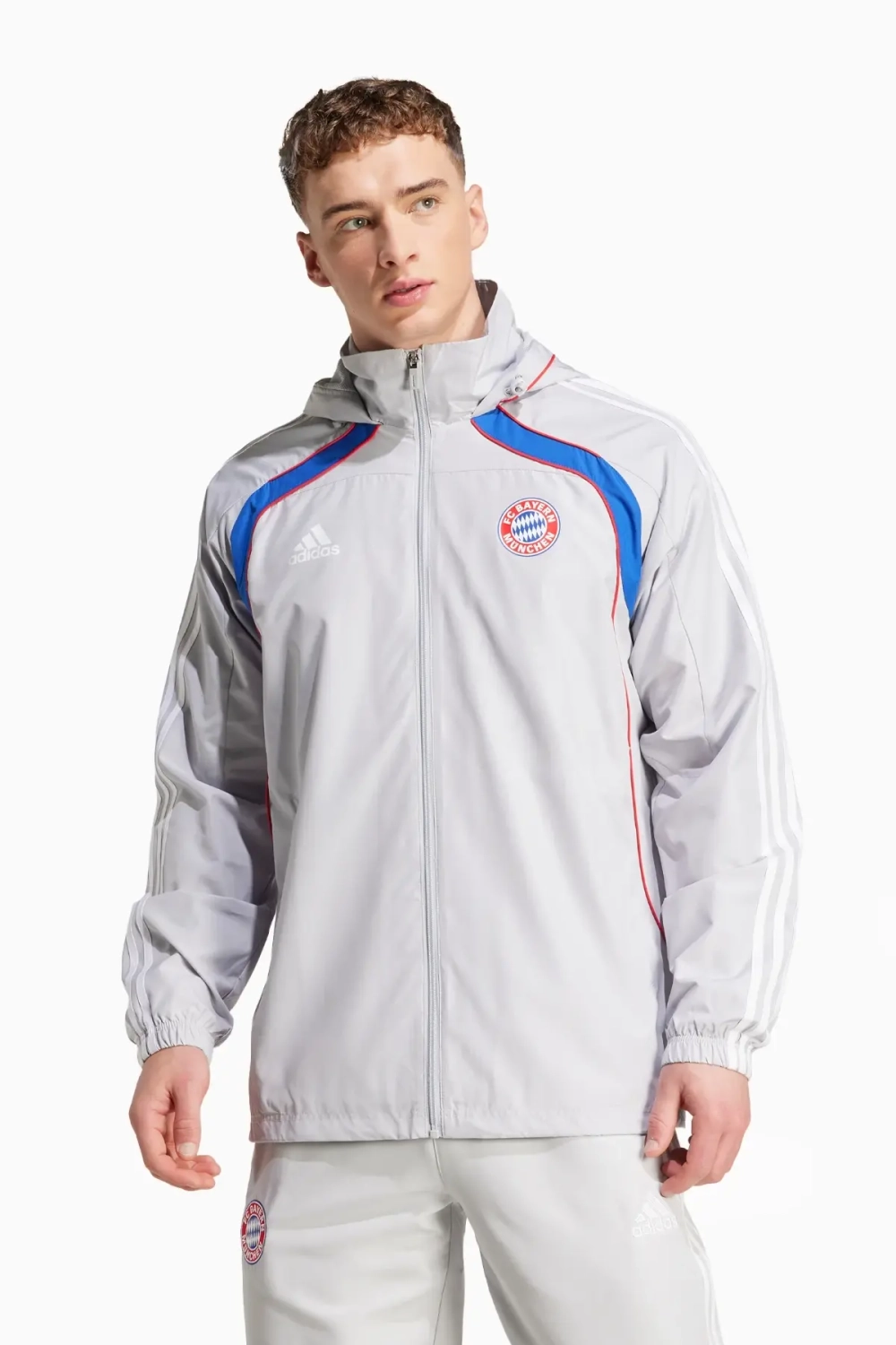 Ветровка adidas FC Bayern 24/25 Urban Purist - серый