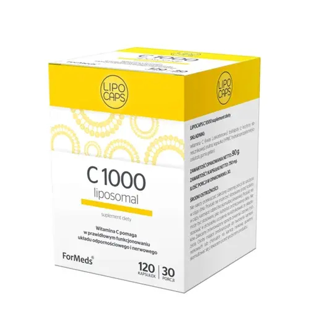 ForMeds - Липосомальный витамин C 1000, 120 капсул