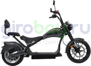 Электроскутер IKINGI HARLEY CHOPPER 4000W (60V/30Ah) - Чёрный фото №5
