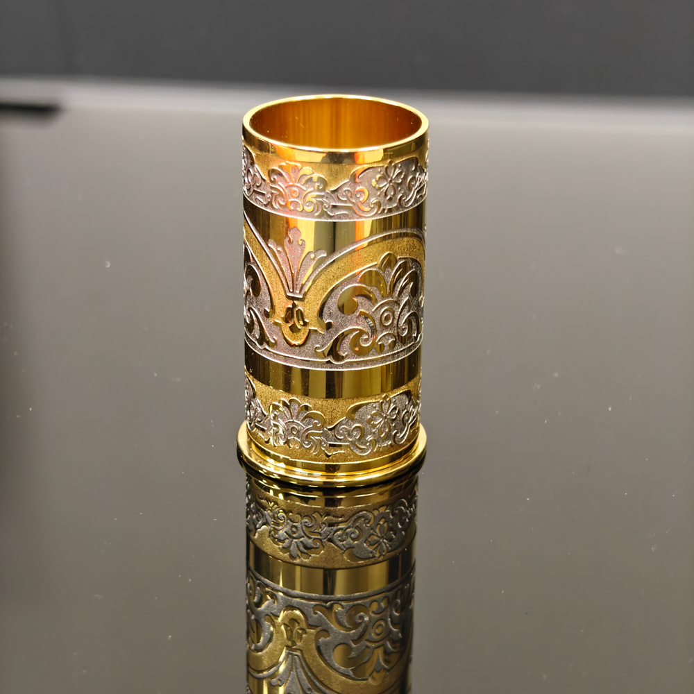 Подарочная "Стопка-гильза "Герб РФ" (Златоуст)