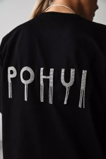 Футболка "POHUI" | Черный