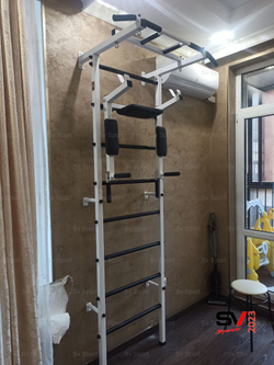 Монтаж шведской стенки Sv Sport в пеноблочные, газоблочные стены