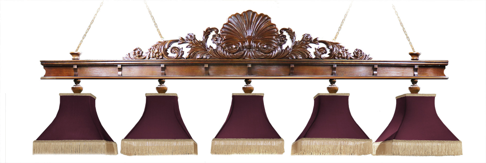 Лампа Морская 5 плафонов - ясень