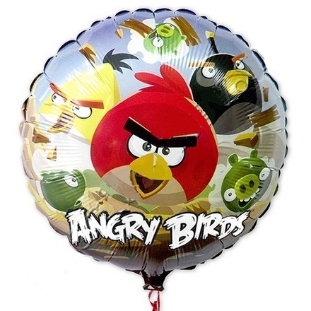 Ф 18" Круг Angry Birds
