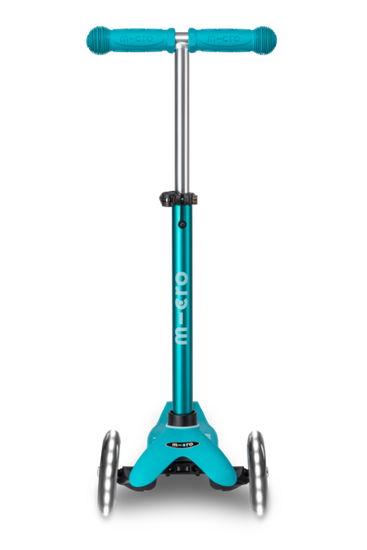 Самокат Mini Micro Deluxe LED Аква