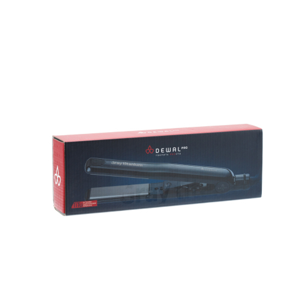 Щипцы для выпрямления волос GRAY TITANIUM Dewal 03-66