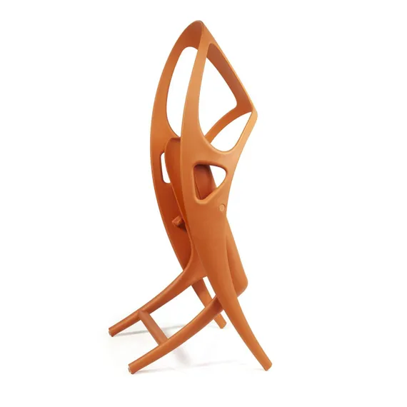 Складной стул Lilu оранжевый