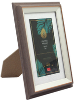 Фоторамка пластик 10х15 см Фиеста серая дымка