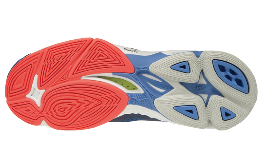 Mizuno Volleyball Shoes Unisex Low top Blue