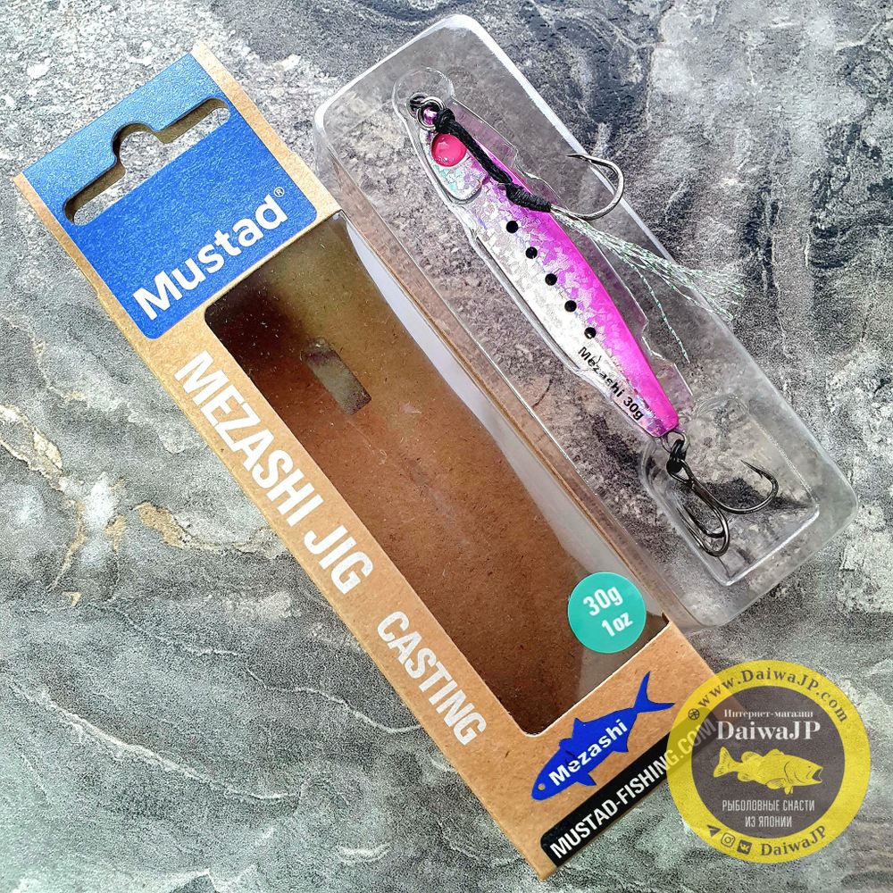 Пилькер MUSTAD MEZASHI JIG 30g PINK SARDINE