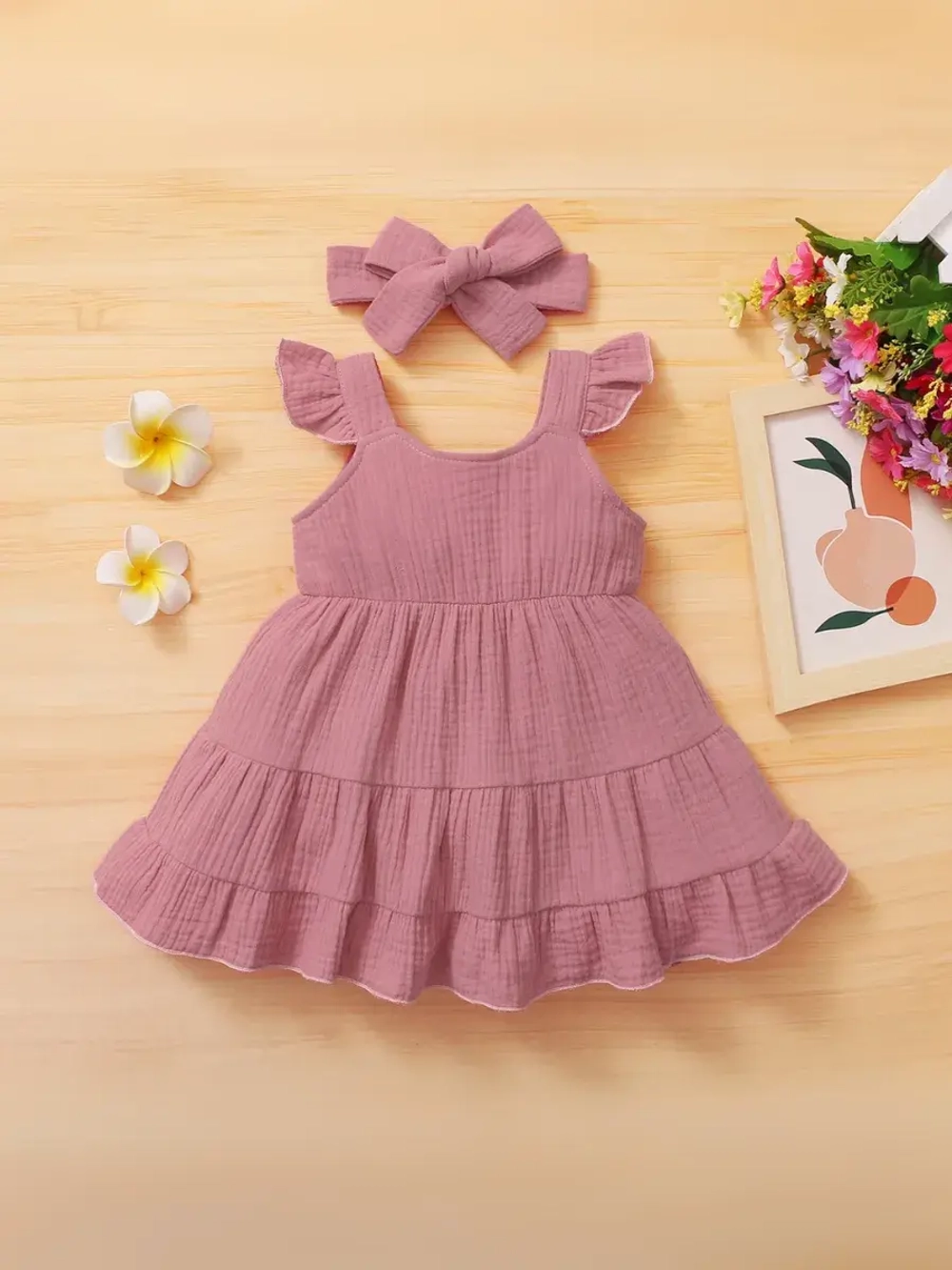 Платье для девочки летнее нарядное, сарафан бохо