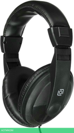 Наушники Oklick HP-M211V черный (614019)